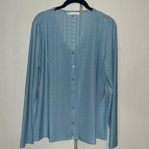 Cyrus Button Front Lightweight Cardigan